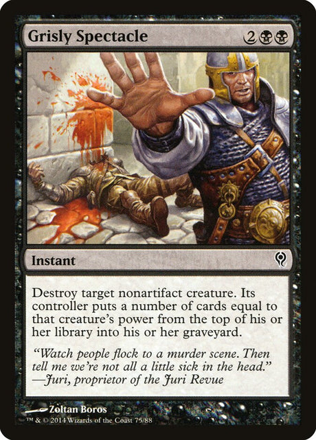 Grisly Spectacle (75) - Duel Decks: Jace vs. Vraska (DDM)