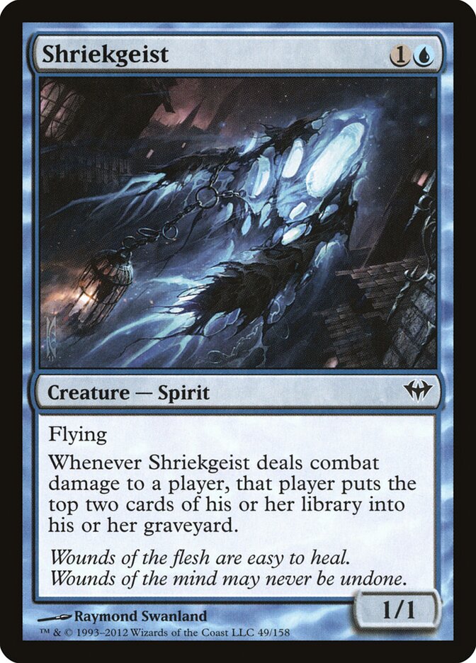 Shriekgeist (49) - Dark Ascension (DKA)