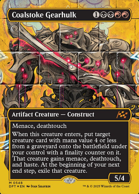 Coalstoke Gearhulk (548) - Aetherdrift (DFT)