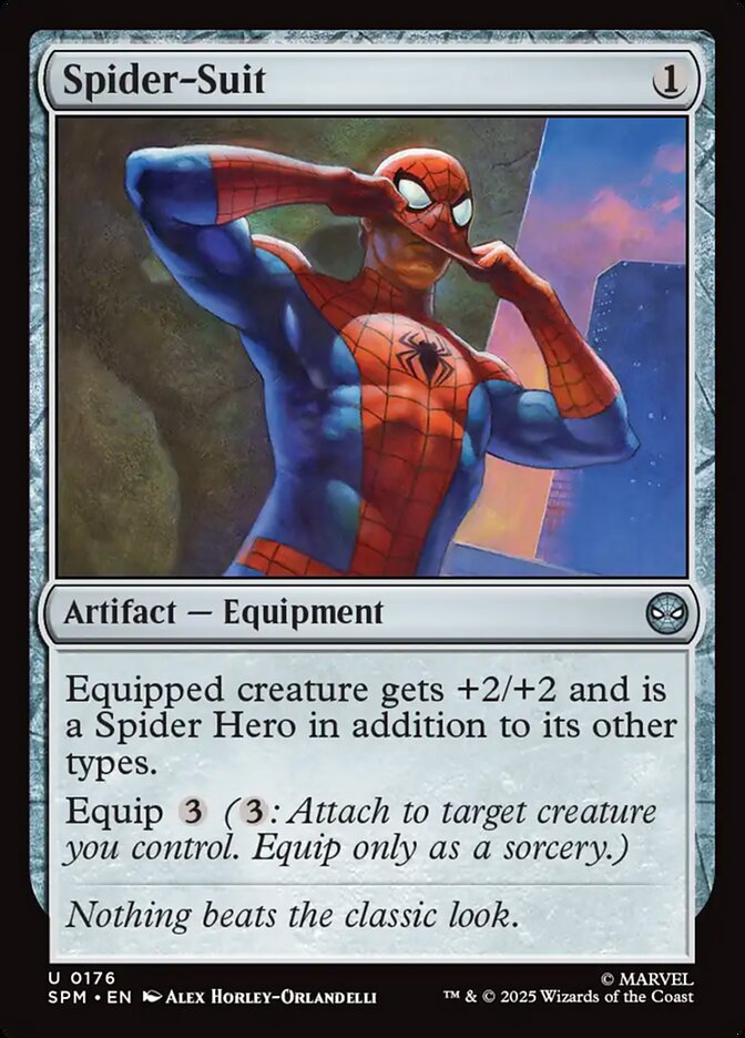 Spider-Suit (176) - [Foil] Marvel's Spider-Man (SPM)