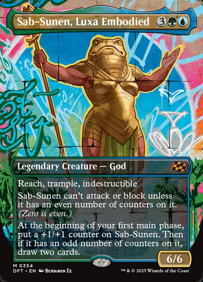 Sab-Sunen, Luxa Embodied - [Borderless] Aetherdrift (DFT)
