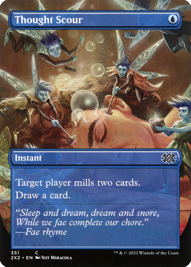 Thought Scour (351) - Double Masters 2022 (2X2)