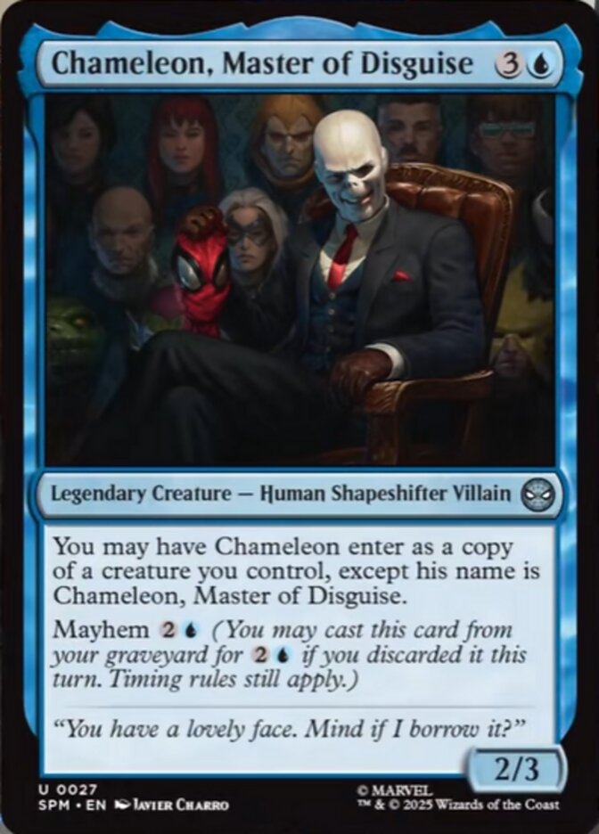 Chameleon, Master of Disguise (27) - [Foil] Marvel's Spider-Man (SPM)