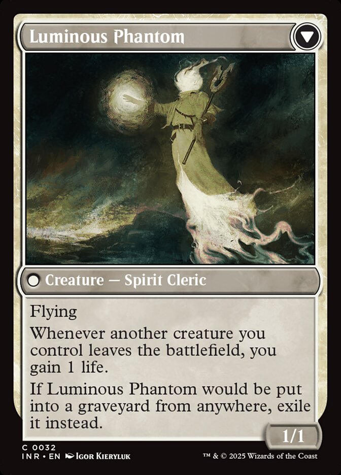 Lunarch Veteran // Luminous Phantom (32) - Innistrad Remastered (INR)