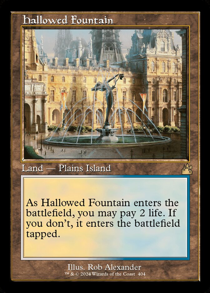 Hallowed Fountain (404) - Ravnica Remastered (RVR)