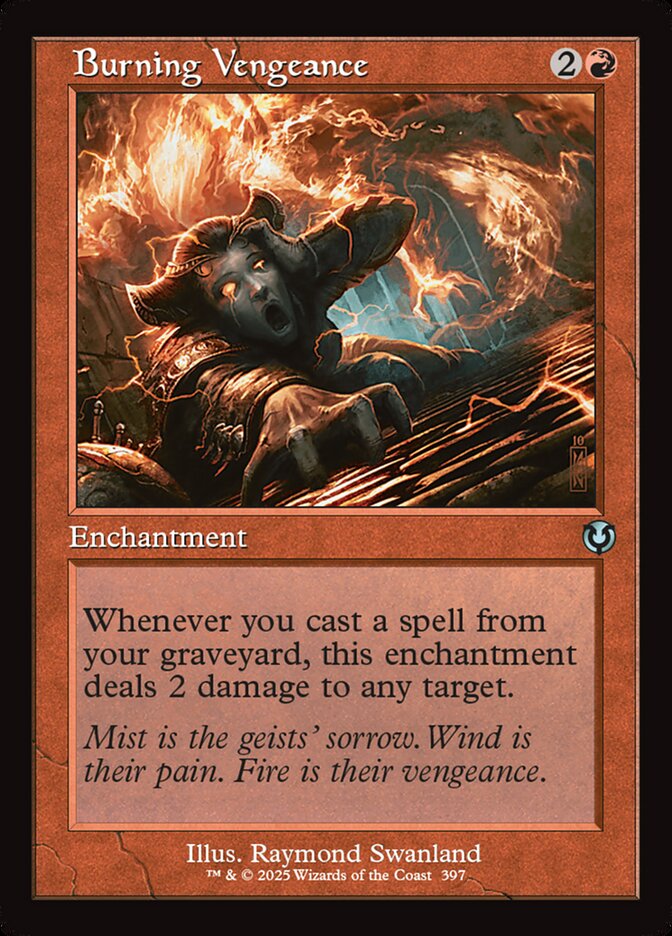 Burning Vengeance - [Foil, Retro Frame] Innistrad Remastered (INR)