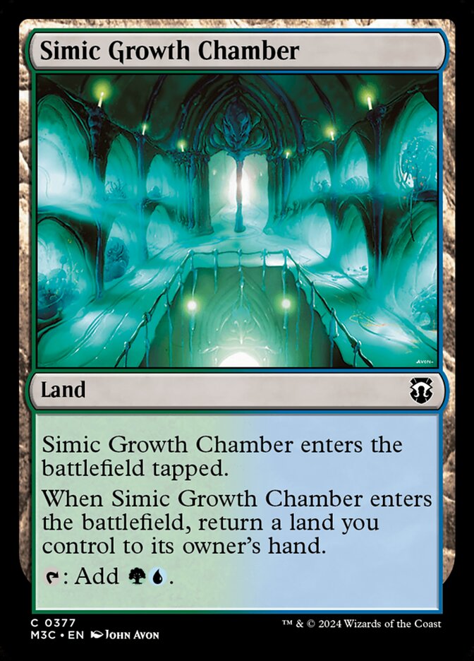 Simic Growth Chamber - Modern Horizons 3 Commander (M3C)