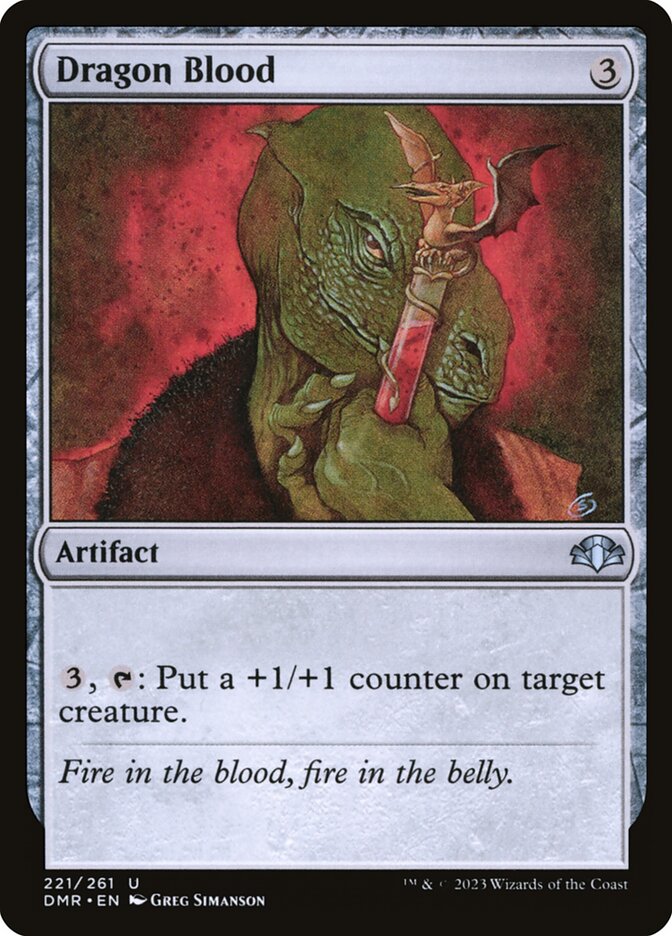 Dragon Blood (221) - Dominaria Remastered (DMR)