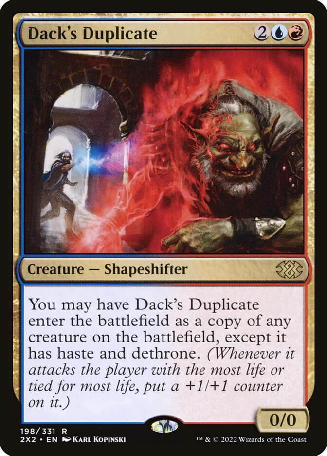 Dack's Duplicate (198) - Double Masters 2022 (2X2)