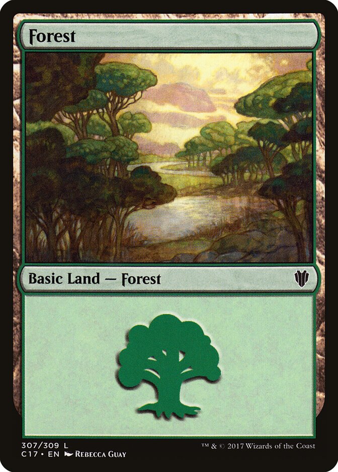 Forest (307) - Commander 2017 (C17)