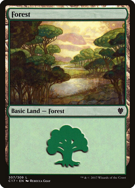 Forest (307) - Commander 2017 (C17)