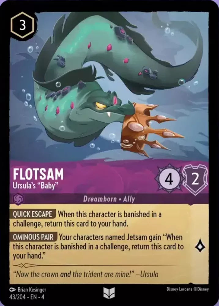 Flotsam - Ursula's "Baby" - Ursula's Return (4)