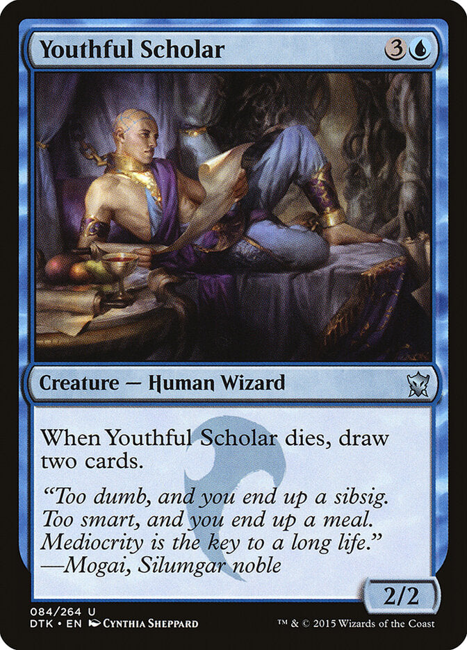 Youthful Scholar (84) - Dragons of Tarkir (DTK)