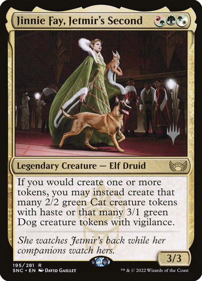 Jinnie Fay, Jetmir's Second (195p) - Streets of New Capenna Promos (PSNC)
