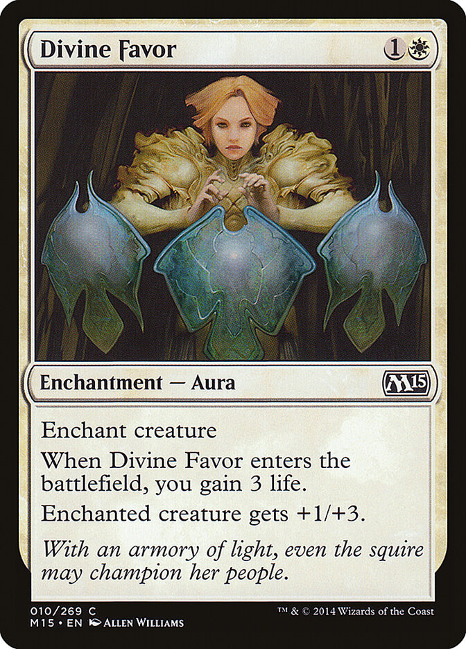 Divine Favor (10) - Magic 2015 (M15)