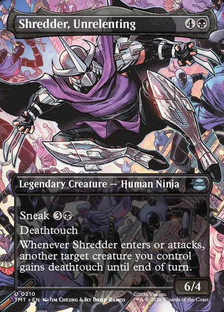 Shredder, Unrelenting (210) - Teenage Mutant Ninja Turtles (TMT)