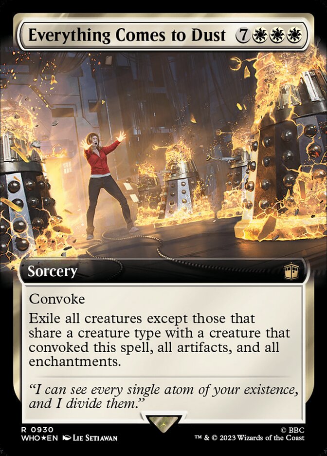 Everything Comes to Dust (930) - Doctor Who (WHO)