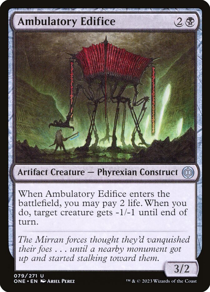 Ambulatory Edifice (79) - Phyrexia: All Will Be One (ONE)