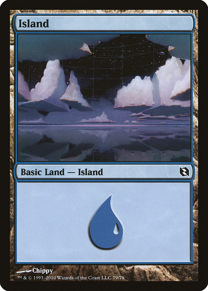 Island (79) - Duel Decks: Elspeth vs. Tezzeret (DDF)