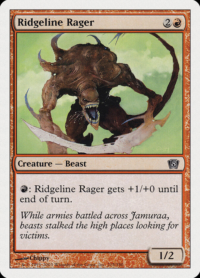 Ridgeline Rager (215) - Eighth Edition (8ED)