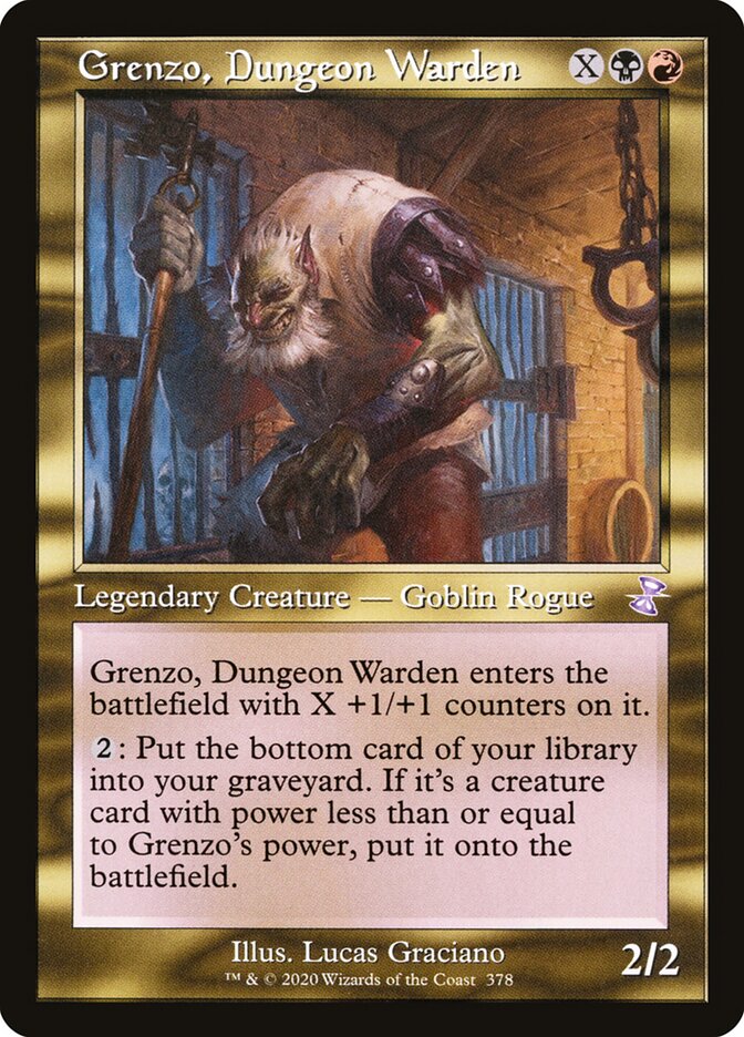 Grenzo, Dungeon Warden (378) - Time Spiral Remastered (TSR)