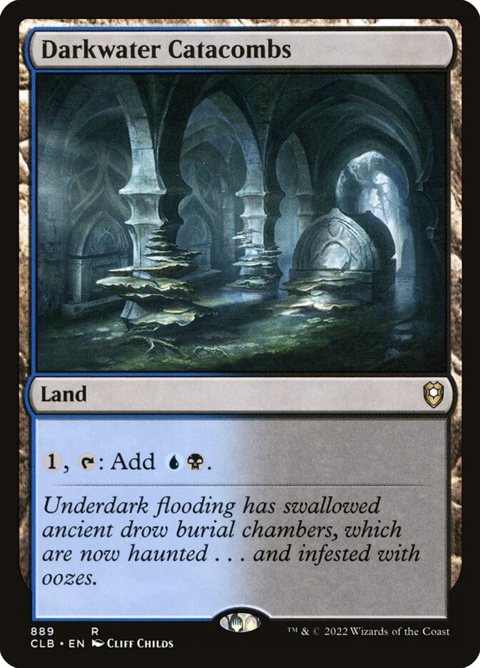 Darkwater Catacombs (889) - Commander Legends: Battle for Baldur's Gate (CLB)