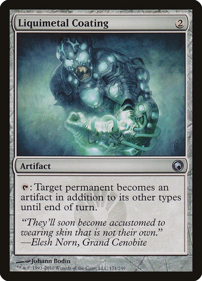Liquimetal Coating (171) - Scars of Mirrodin (SOM)