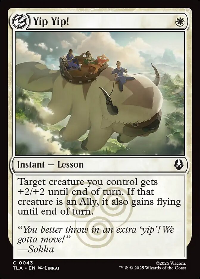 Yip Yip! (43) - Avatar: The Last Airbender (TLA)