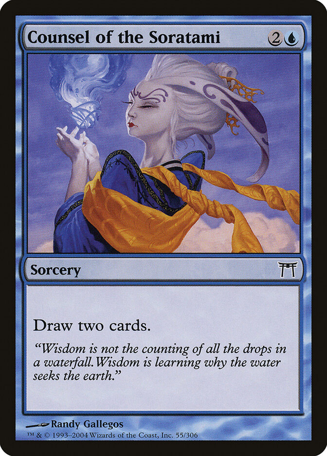 Counsel of the Soratami (55) - Champions of Kamigawa (CHK)