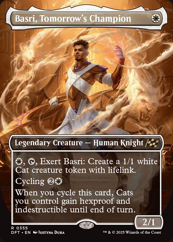 Basri, Tomorrow's Champion - [Borderless] Aetherdrift (DFT)