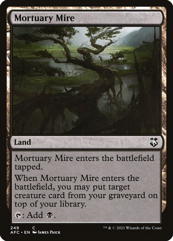 Mortuary Mire (249) - Forgotten Realms Commander (AFC)