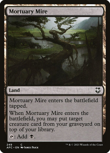 Mortuary Mire (249) - Forgotten Realms Commander (AFC)