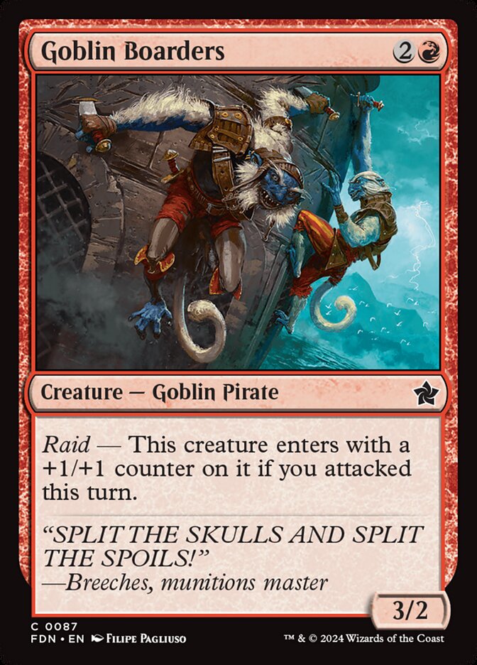 Goblin Boarders (87) - Foundations (FDN)