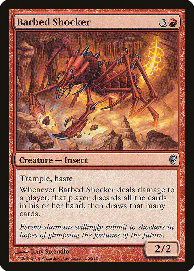 Barbed Shocker (136) - Conspiracy (CNS)