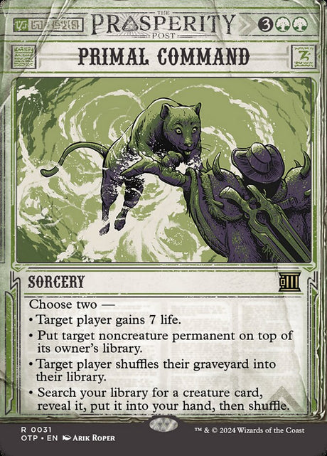 Primal Command (31) - Breaking News (OTP)