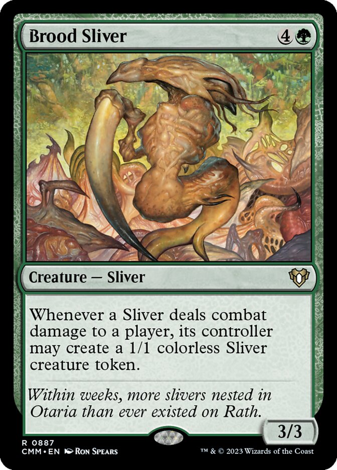 Brood Sliver (887) - Commander Masters (CMM)