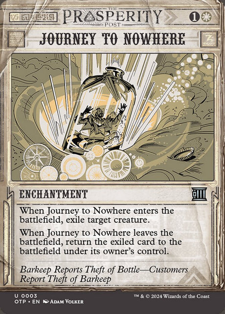Journey to Nowhere (3) - Breaking News (OTP)