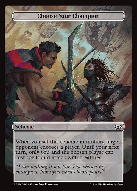 Choose Your Champion (330) - Duskmourn: House of Horror Commander (DSC)
