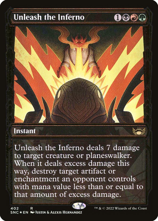 Unleash the Inferno (402) - Streets of New Capenna (SNC)