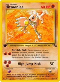 Hitmonlee (22) - Fossil (FO)