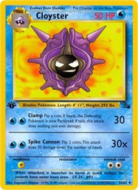 Cloyster (32) - Fossil (FO)
