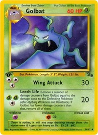 Golbat (34) - Fossil (FO)