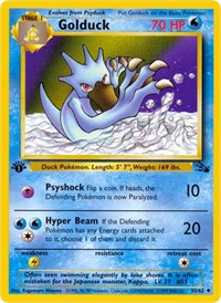 Golduck (35) - Fossil (FO)