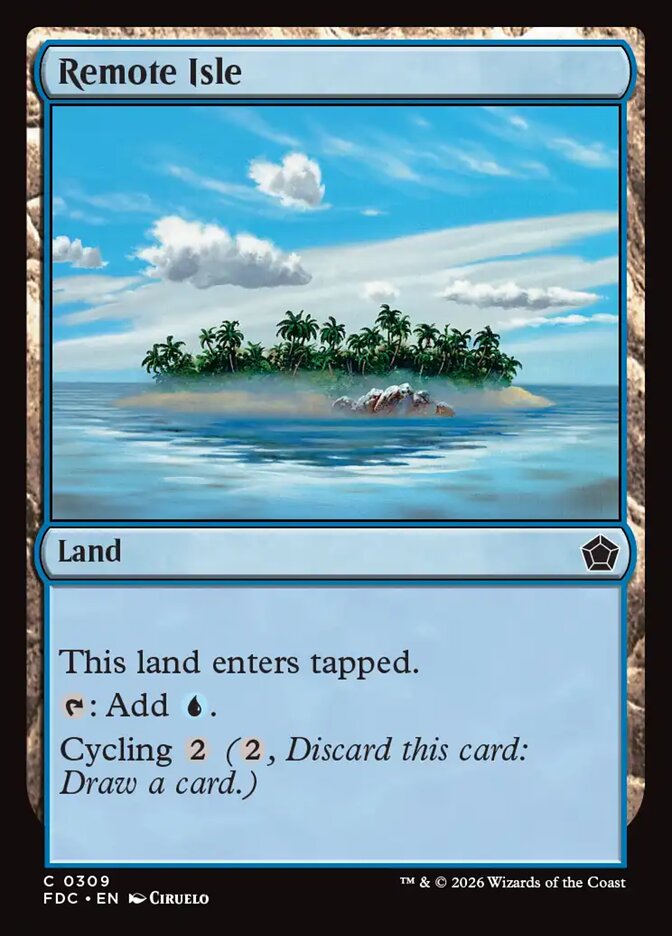 Remote Isle (309) - Foundations Commander (FDC)
