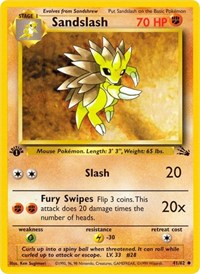 Sandslash (41) - Fossil (FO)