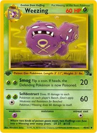 Weezing (45) - Fossil (FO)