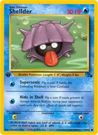 Shellder (54) - Fossil (FO)