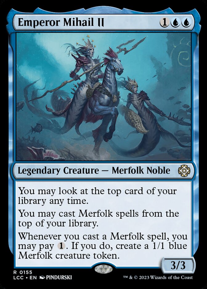 Emperor Mihail II (155) - The Lost Caverns of Ixalan Commander (LCC)
