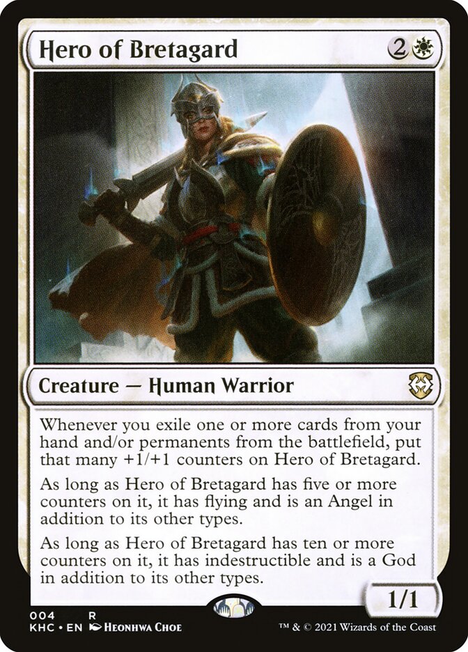 Hero of Bretagard (4) - Kaldheim Commander (KHC)