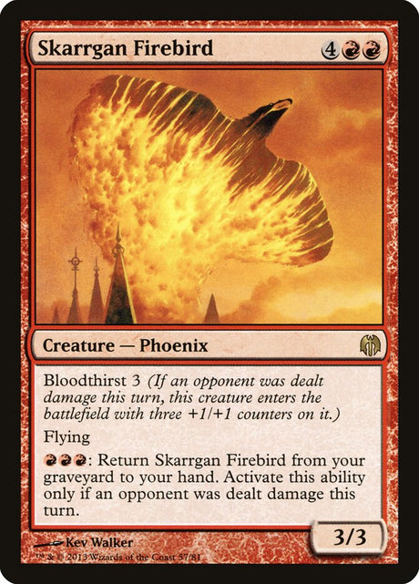 Skarrgan Firebird (57) - Duel Decks: Heroes vs. Monsters (DDL)